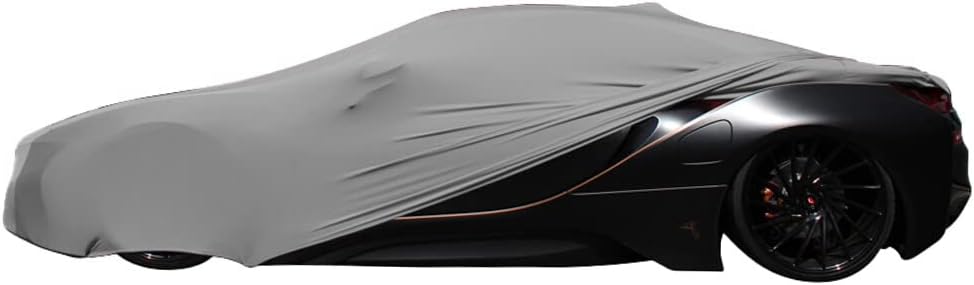 Indoor Autoabdeckung kompatibel mit BMW I8 SUPER Soft Stretch