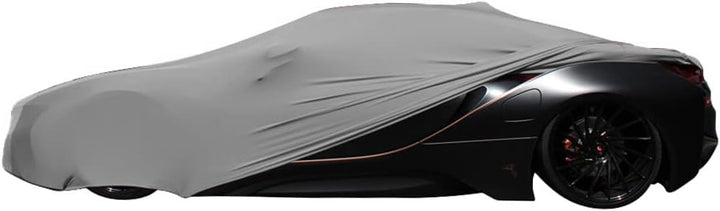 Indoor Autoabdeckung kompatibel mit BMW I8 SUPER Soft Stretch