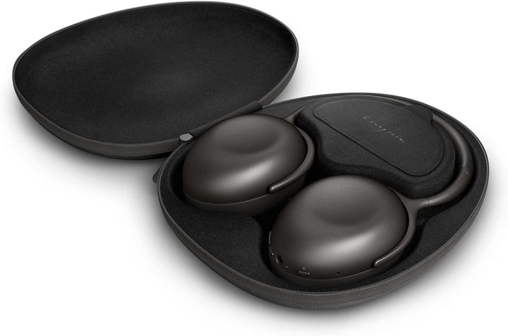 KEF Mu7 Kabelloser Kopfhörer mit aktiver Geräuschunterdrückung, Charcoal Grey Anthrazitgrau, Anthraz