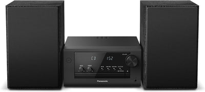 Panasonic SC-PM702EG-K Neat Kompakte Stereoanlage Micro HiFi mit CD, DAB+/FM Radio, USB und Bluetoot
