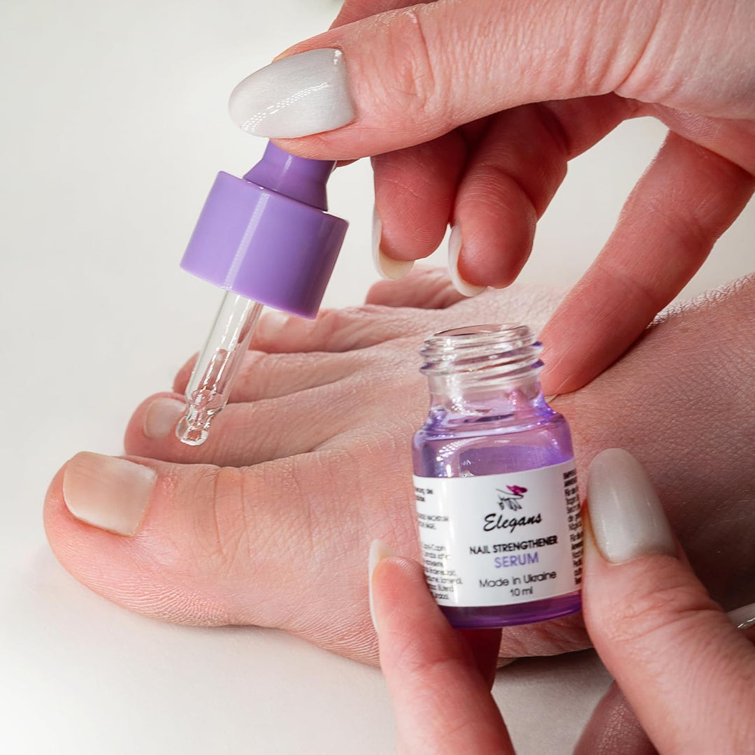 Elegans Nagelserum zur Stärkung & Regeneration – Nagelpflege für brüchige & strapazierte Nägel – ide
