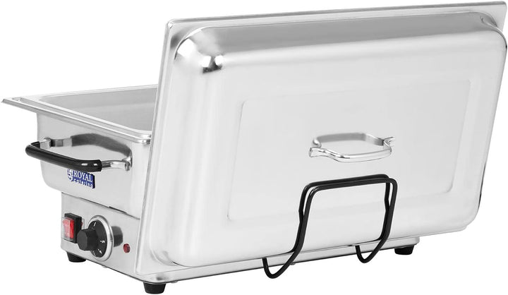 Royal Catering RCCD-1/1-100-ES-E Chafing Dish Warmhaltebehälter Speisewärmer Elektrisch (1600 W, 30-