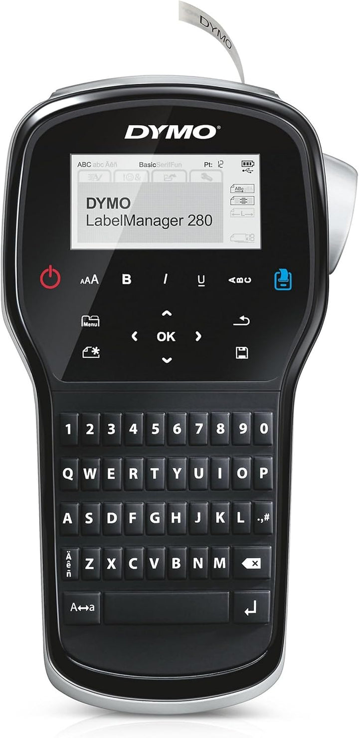 Dymo S0968920 Etikettierdrucker LM 280, Schwarz, LM 280