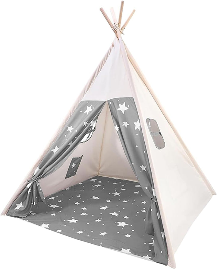 Lifemaison Tipi Zelt Kinder,Spielzelt Tippi Kinderzelt Kinderzimmer Teepee Indianerzelt Outdoor Indo