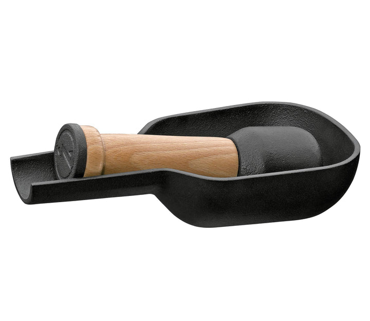 Zassenhaus KP0000076097 Gusseisen Gewürzmörser, Holz,