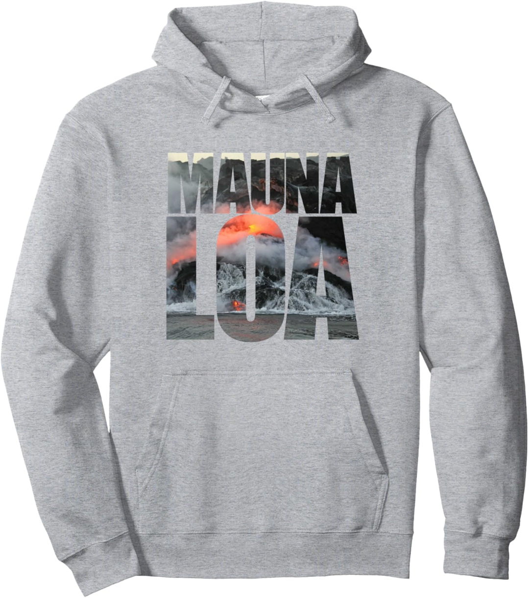 Mauna Loa Vulkan Eruption Tourismus Souvenir Pullover Hoodie