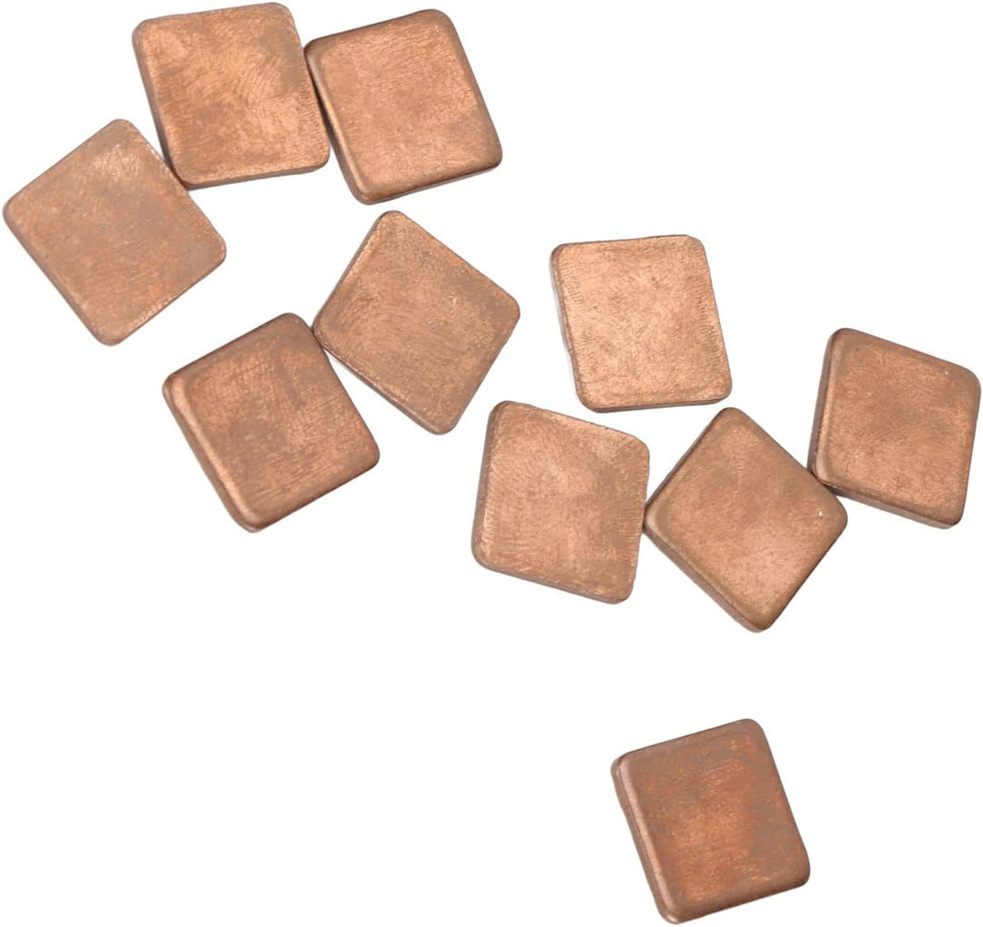 100 Stück 15 Mm GPU CPU Thermal Heatsink Copper Pad, Copper Pad Shim Thermal Kit, Mehrere Dickenopti