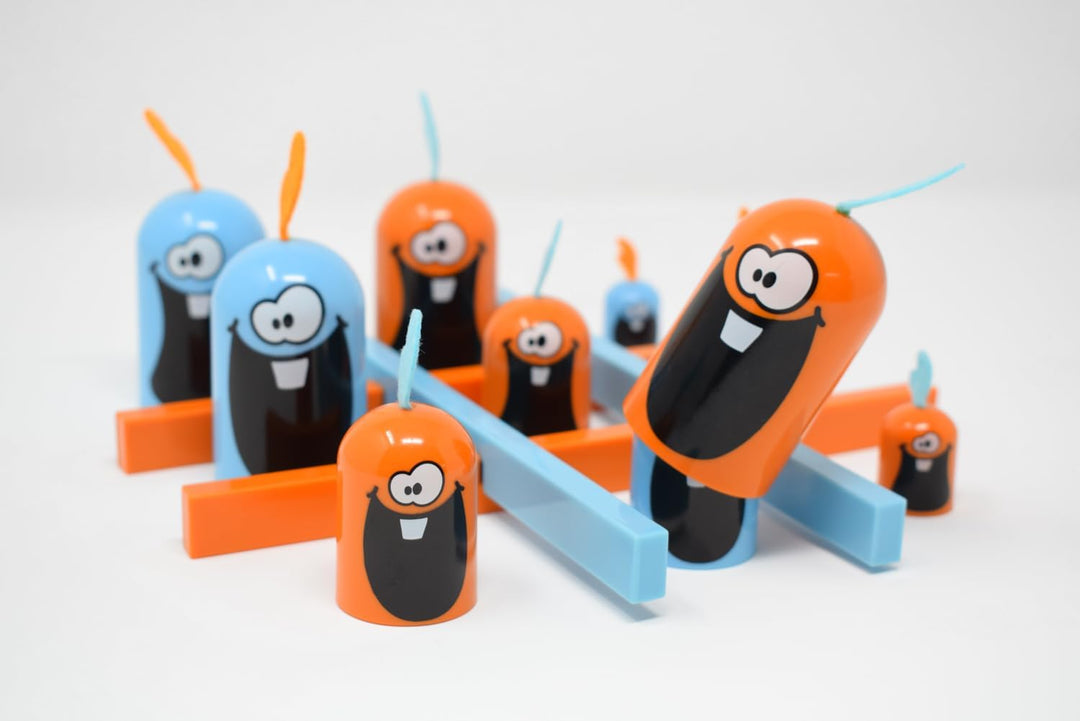 Blue Orange | Gobblet Gobblers | Kinderspiel | Strategiespiel | 2 Spieler | Ab 5+ Jahren | 5 Minuten