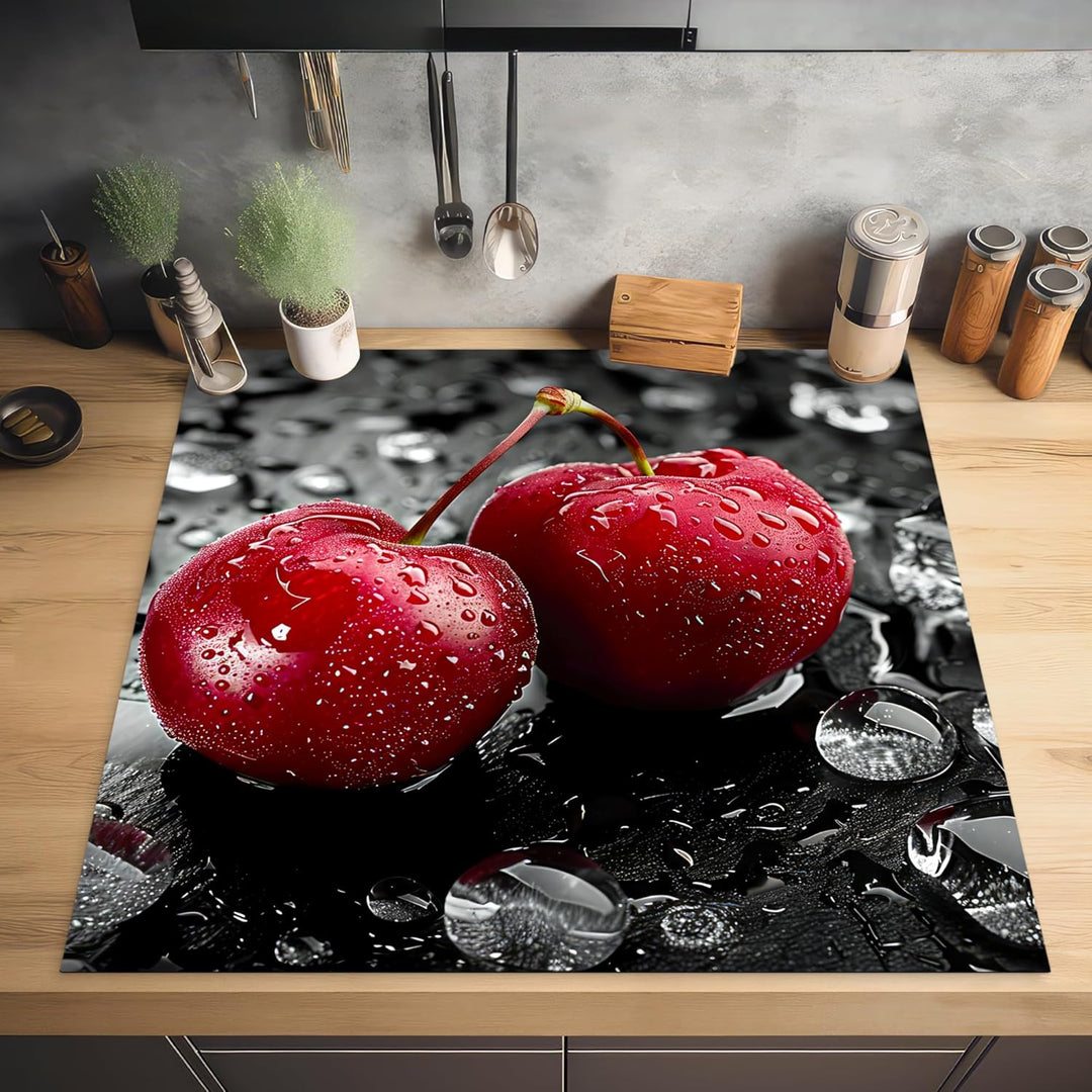 KitchenYeah© Herdabdeckplatte 78x78 cm Einteilig Herdabdeckung Abdeckplatte für Ceranfeld Abdeckung