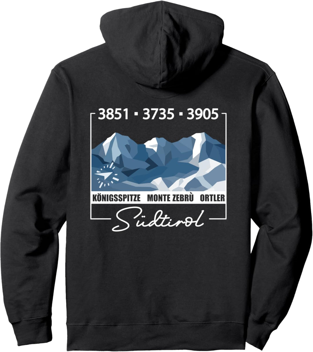 Mount Ortler Monte Zebru Mount Königsspitze Wandern Geschenke Pullover Hoodie