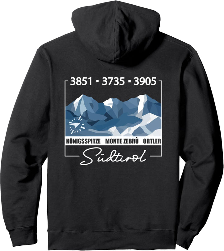 Mount Ortler Monte Zebru Mount Königsspitze Wandern Geschenke Pullover Hoodie