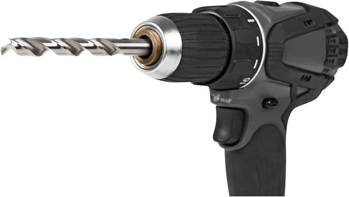 STIER Spiralbohrer Set HSS-G, 19-teilig, Metallbohrer Satz, Stahlbohrer Satz, alle gängigen Grössen,