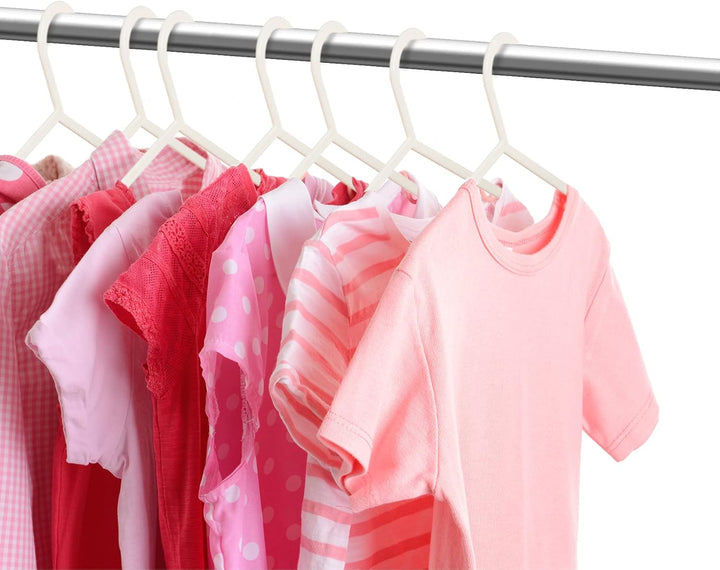 ilauke Babykleiderbügel Set, 40 Stück Kinderkleiderbügel Kleiderbügel Kleiderbügel für Babys und Kle