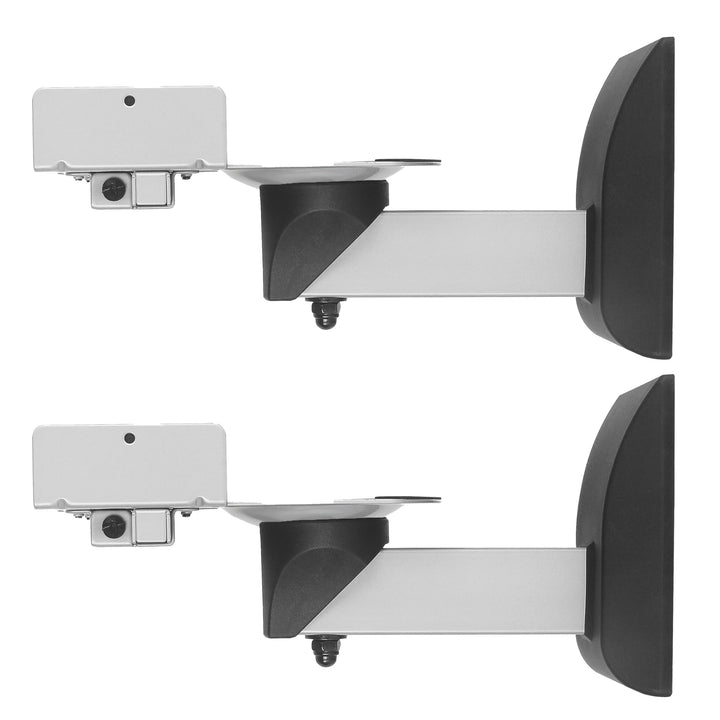 NEG Lautsprecher-Halterung (Paar) Beam201-SI (Silber) Boxen-Rack/Träger neigbar/schwenkbar/drehbar (
