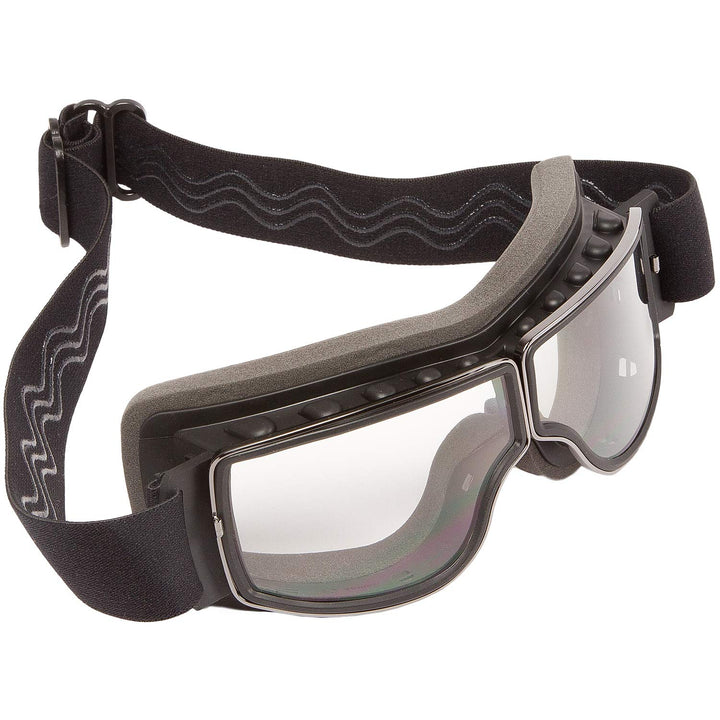 PiWear® Nevada klar Motorradbrille für Brillenträger geeignet Überbrille Brille über Brille für Helm