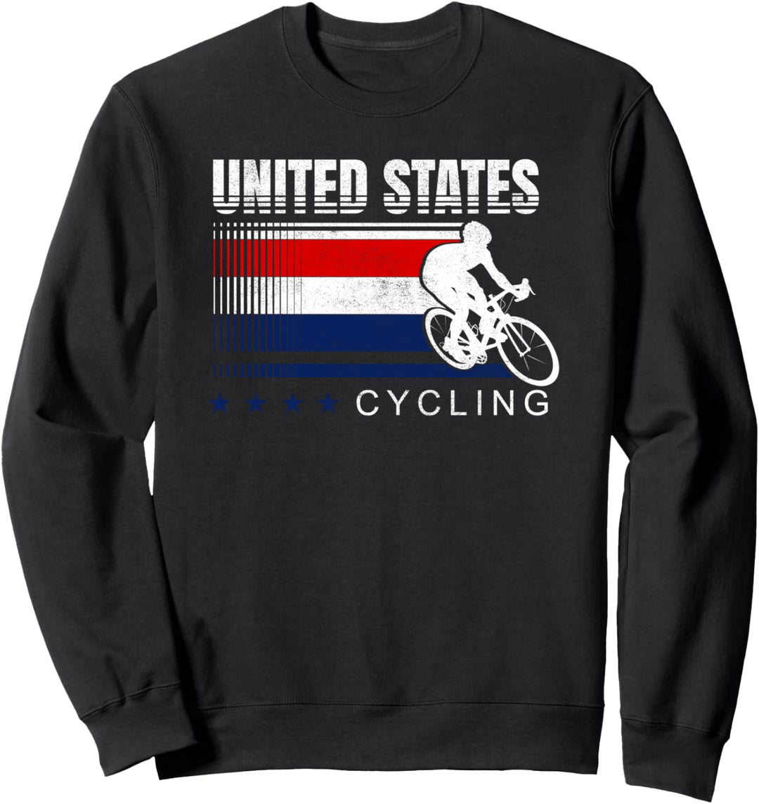 Trendy USA Cycling Sweatshirt