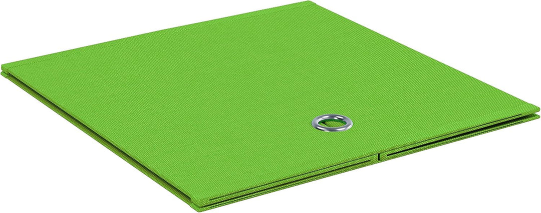 VCM 10er Set Faltbox Klappbox Stoff Kiste Faltschachtel Regalbox Aufbewahrung Boxas Grün, Grün