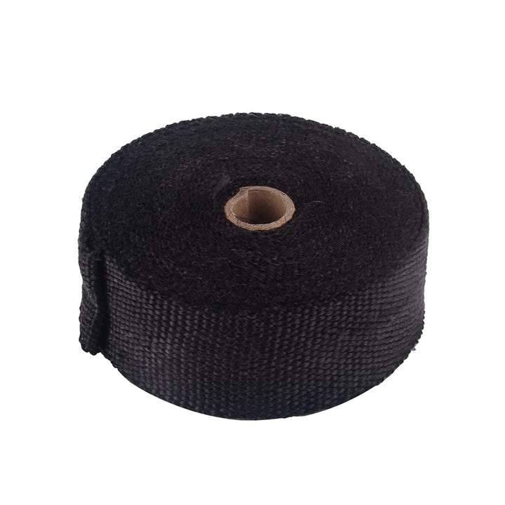 Hitzeschutzband Auspuff Schwarz, Auspuff Bandage Hitzebeständiges Klebeband Hitzeschutz Motorrad Aus