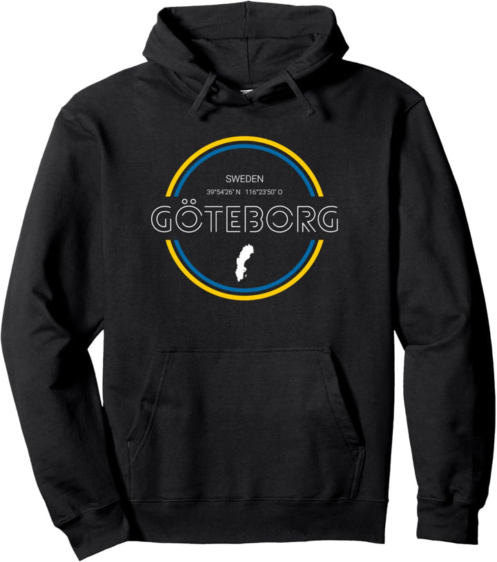 Göteborg I Schweden Sverige Skandinavien für Skandinavier Pullover Hoodie