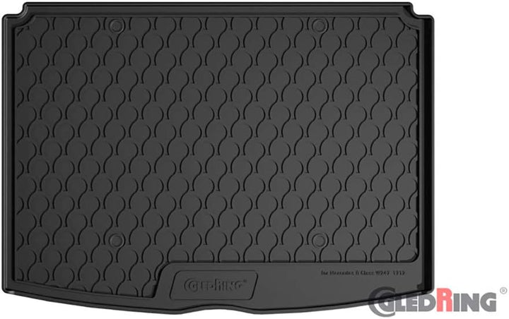 Rubbasol (Gummi) Kofferraumwanne kompatibel mit Mercedes B-Klasse W247 2019- (Höhe Variabele Ladebod