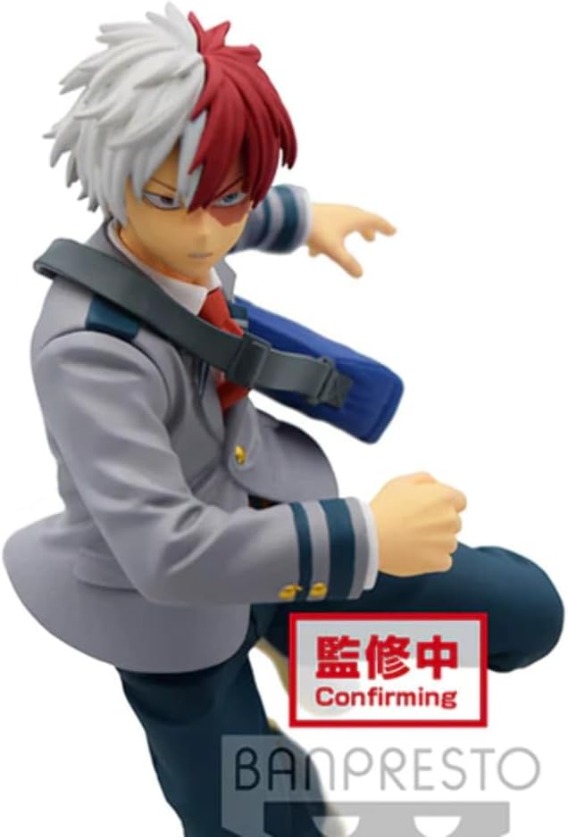 Banpresto My Hero Academia Shoto Todoroki Figur Bravegraf, 14 cm