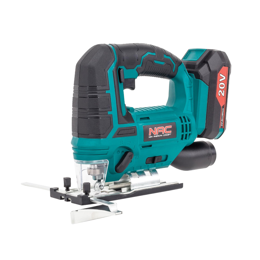 NAC NEW AMERICAN CONCEPT JS-20-LI-ST-20V Akku-Stichsäge, 420 W, Grün