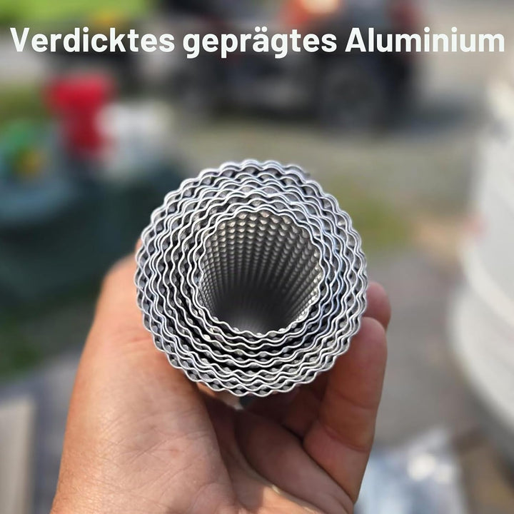 Hitzeschutz Hitzeblech Geprägte,40cmx200cm Aluminium Auspuff Hitzeschutzblech,Hitzeschutzblech Repar