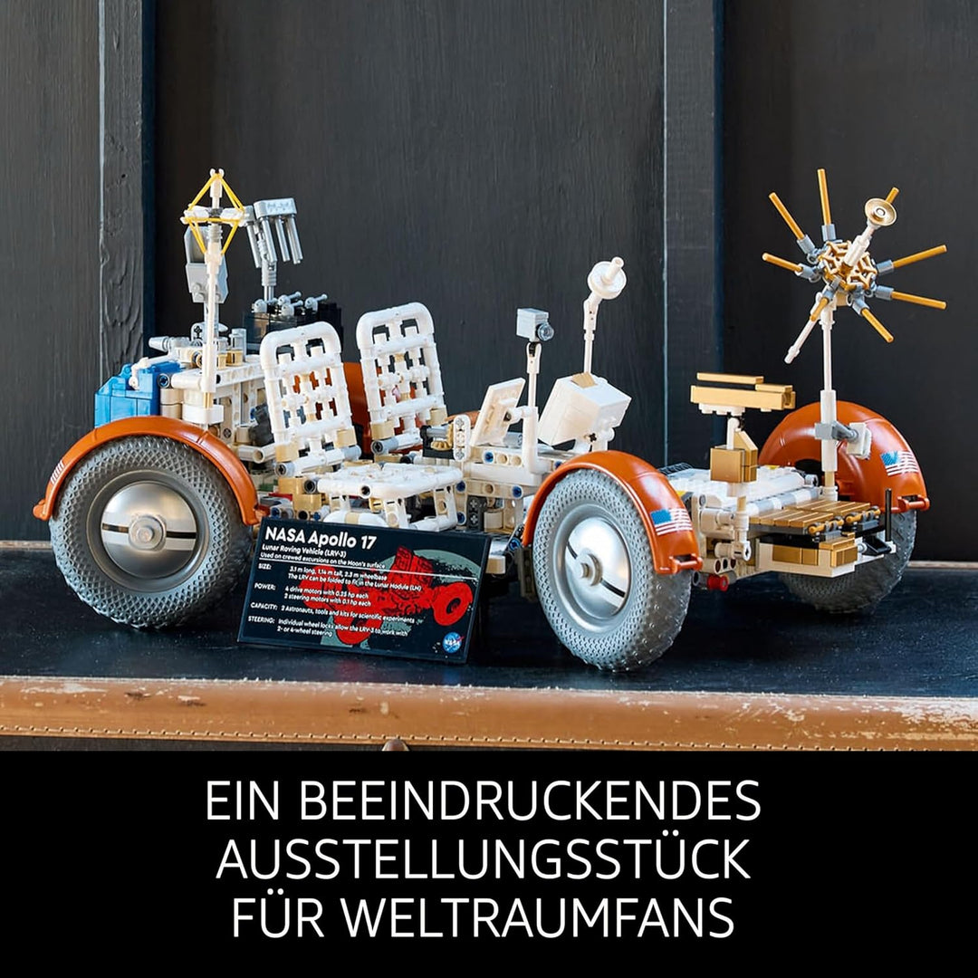 LEGO Technic NASA Apollo Lunar Roving Vehicle (LRV), Mondrover-Modell für Erwachsene; Raumfahrt-Samm