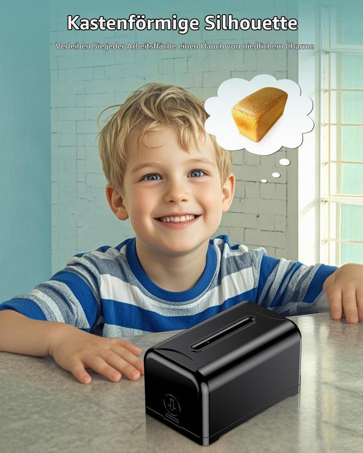 Uniclife Acryl-Spendenbox für Fundraising, schwarze Vorschlagsbox mit Schlitz und Schloss, Tischwahl