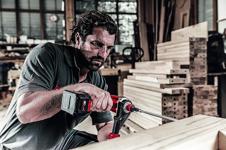 Flex Akku-Bohrschrauber DD 4G 18.0-EC ( 4-Gang Bohrschrauber, 18V, 2,5 / 5 Ah, 64 / 135 Nm, Bohrfutt