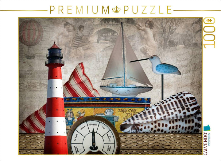 CALVENDO Puzzle An der Nordseeküste 1000 Teile Lege-Grösse 64 x 48 cm Foto-Puzzle Bild von Marion Kr