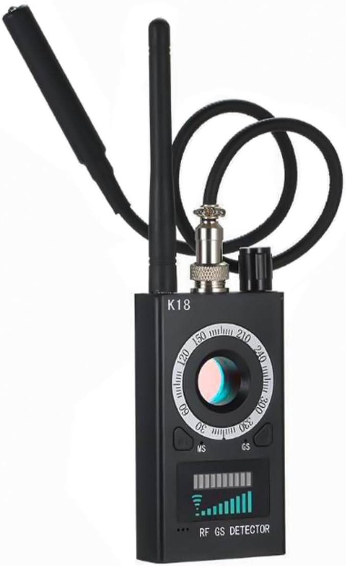 POFET Abhörgerät-Detektor GPS-Detektor Versteckter Kamera-Detektor RF-Detektor für Anti-Tracking Ant