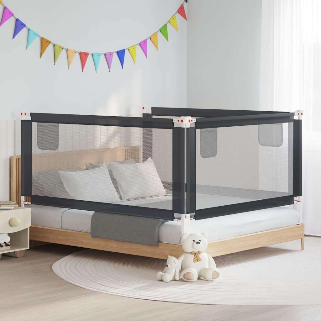 vidaXL Kleinkind Bettschutzgitter Bettgitter Kinderbettgitter Babybettgitter Gitter Kinderbett Babyb