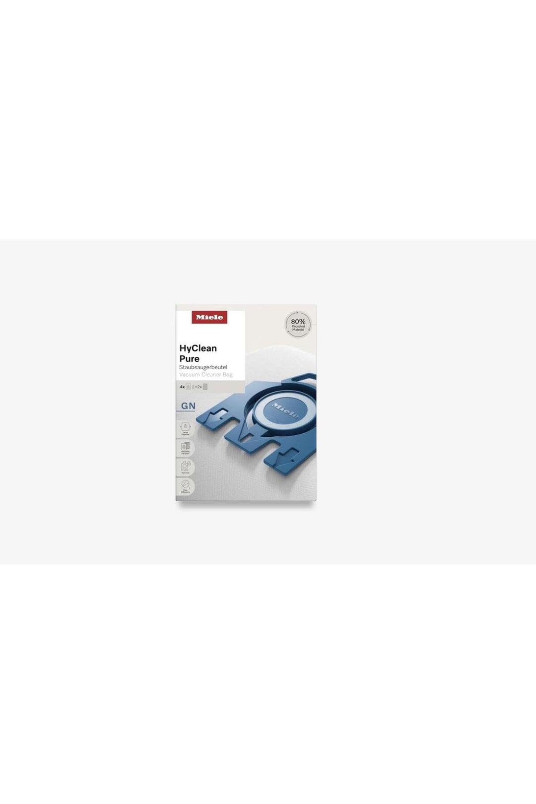 Miele Original Zubehör - HyClean 3D Efficiency GN Staubsaugerbeutel / Schliesst den Staub sicher im