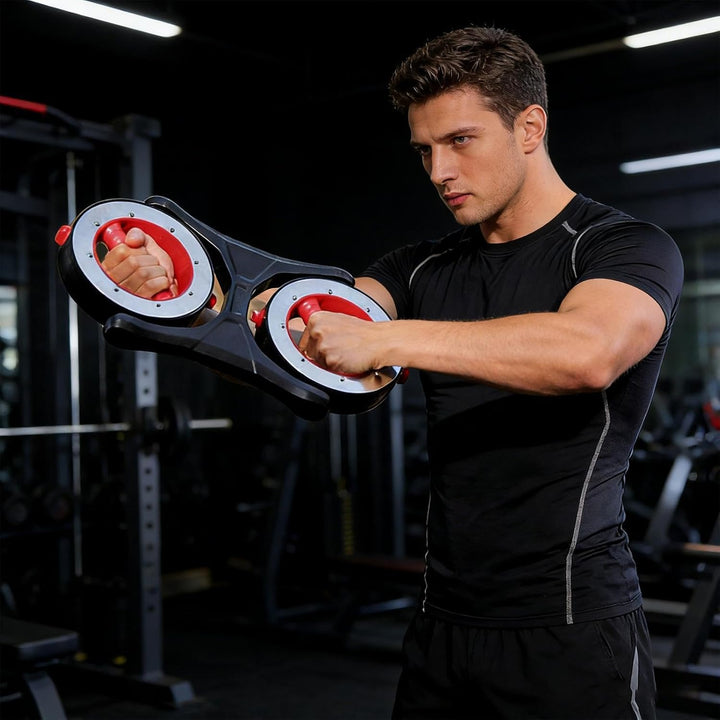XIAOXIAOYU Arm-Burn-Trainer - Verstellbarer, tragbarer, rotierender, leiser Kräftiger | Oberkörper-G