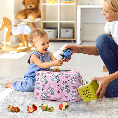 MaidMAX Toniebox Tasche Transporttasche für Toniebox Starter Set und Tonies Figuren, Kopfhörer, Lade