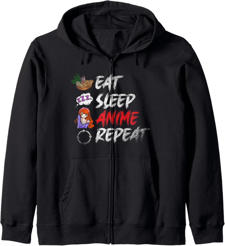 Japanischer Otaku Kawaii Manga Ramen Lustiges Anime Kapuzenjacke