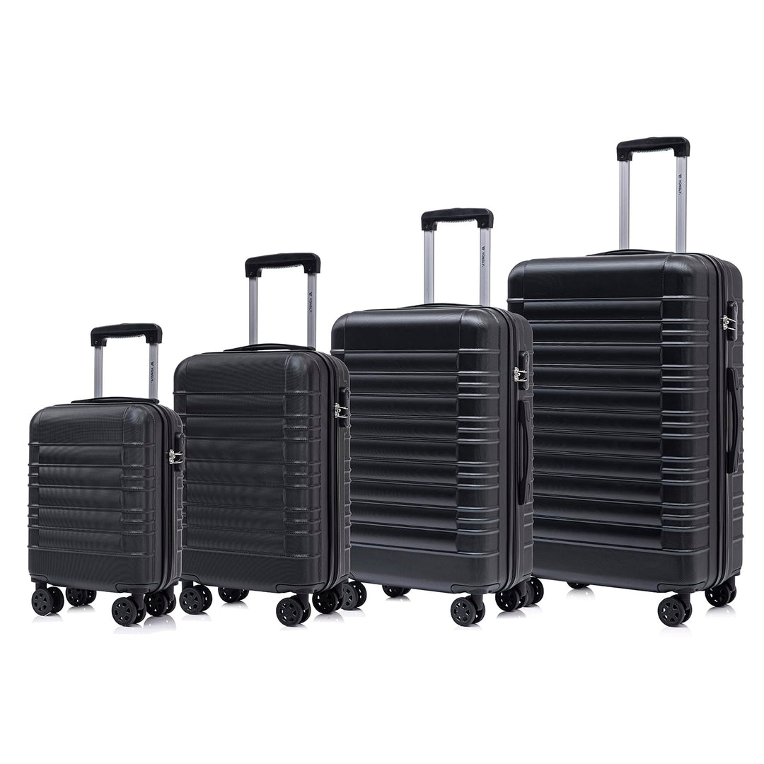 Koffer Suitcase Set, Trolley Reisekoffer, Rollkoffer Handgepäck, Kofferset, Gepäckset mit 360° Rolle