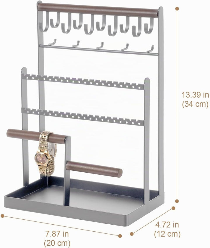 ProCase Schmuckständer Schmuckhalter für Ohrring Ohrstecker Ketten Schmuck Organizer Jewelry Ständer