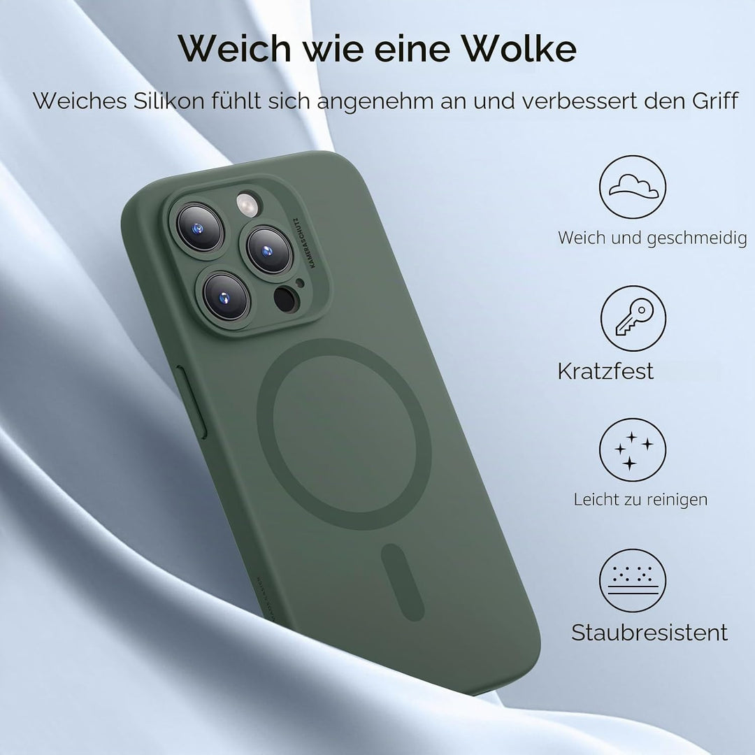 ESR für iPhone 15 Pro Max Hülle, Kompatibel mit MagSafe, Unterstützt Magnetisch Laden, Dünne für iPh