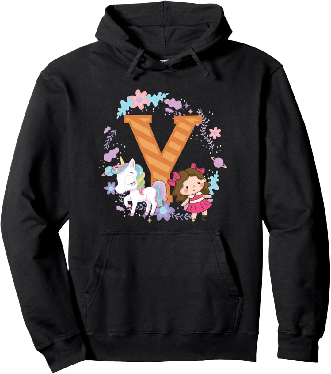 Buchstabe Y Alphabet Vorname Nachname Konsonant Geschenk Pullover Hoodie
