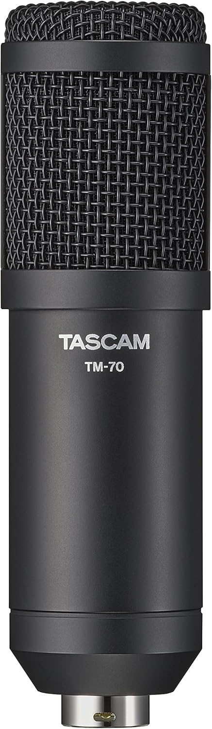 Tascam TM-70 - Dynamisches Mikrofon für Podcasting und Berichterstattung