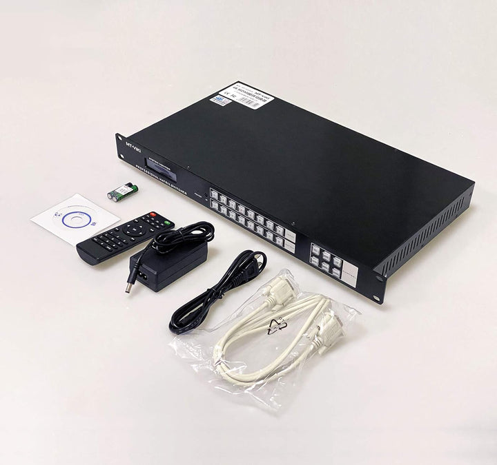 MT-VIKI 4K HDMI Matrix Switch 8x8 mit Web-Control Rackmount Splitter und Switch IR-Fernbedienung RS-