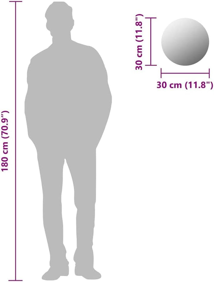 vidaXL Spiegel Rahmenlos Wandspiegel Badspiegel Dekospiegel Badezimmerspiegel Flurspiegel Frisierspi