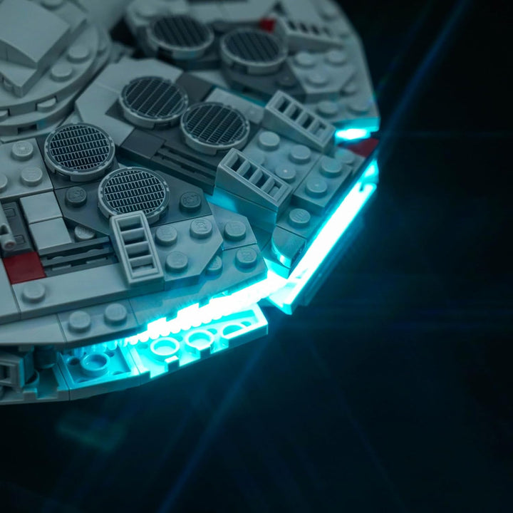 Licht Kompatibel mit Lego Millennium Falcon 75375, Nur Lichter Set - Kein Modell, Sonderanfertigung