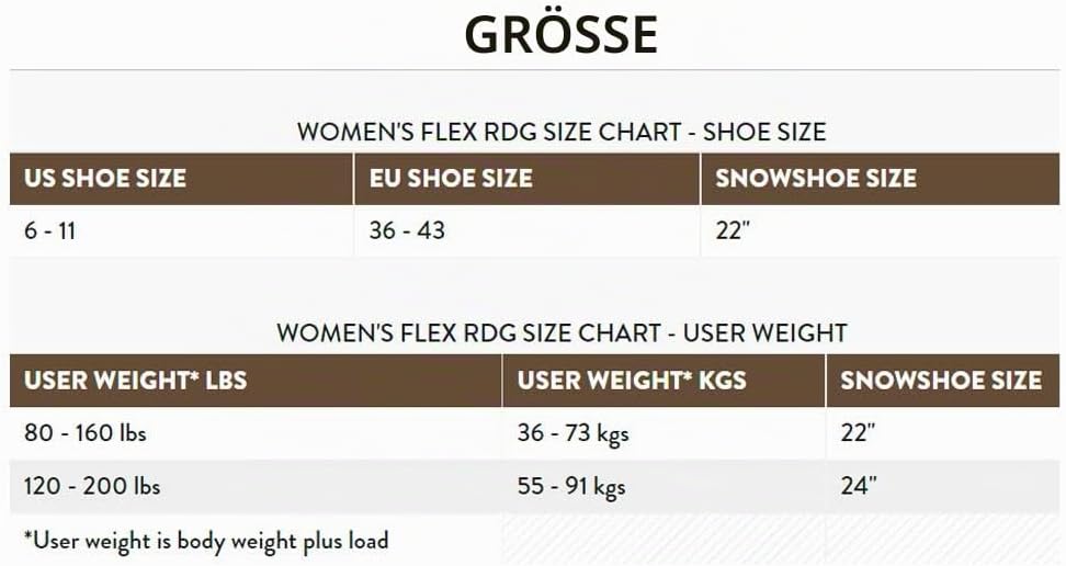 Tubbs Unisex – Erwachsene Flex Schneeschuhe 22'' (56 cm) schwarz mit