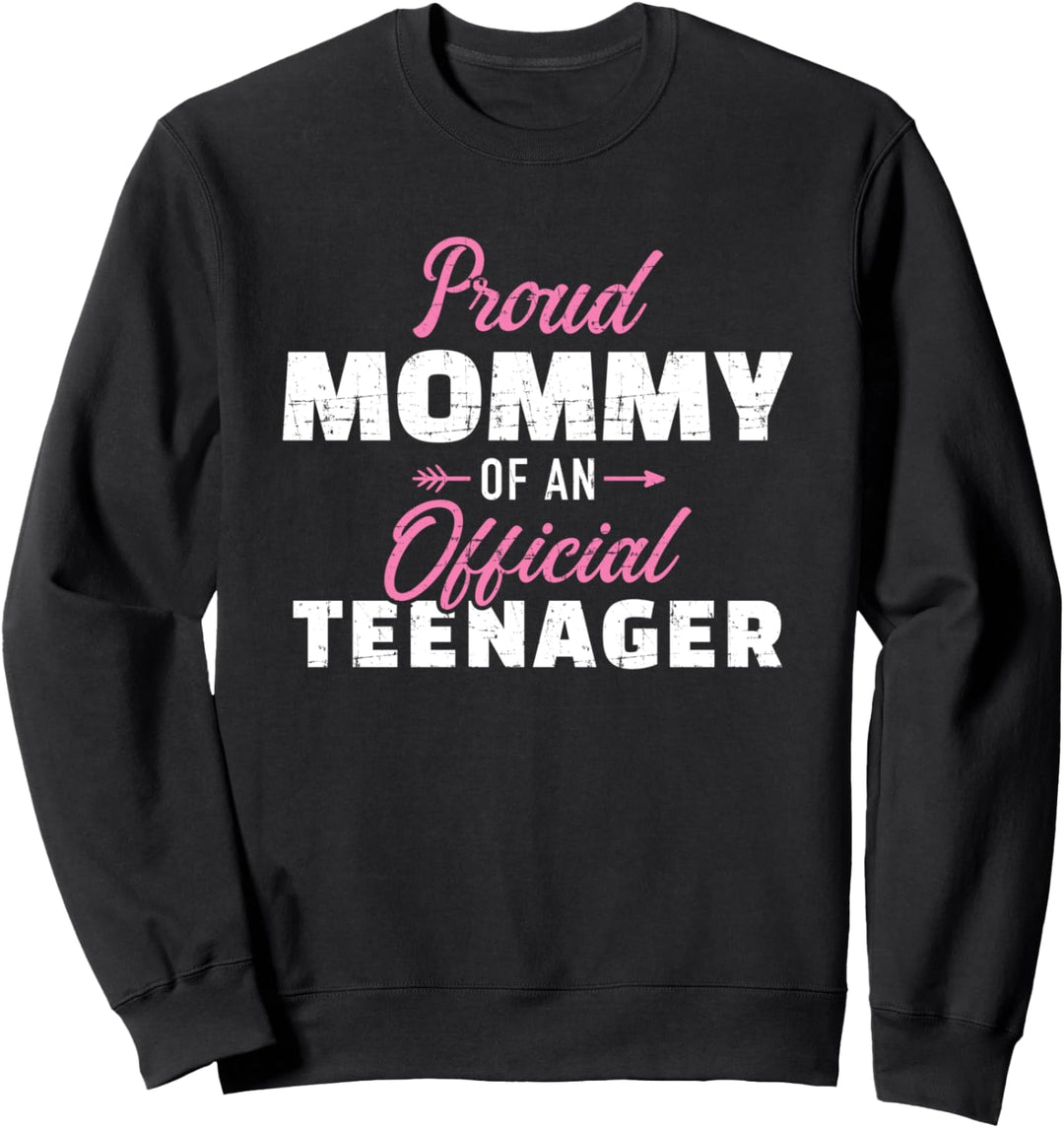 Stolze Mama Teenager 13. Geburtstag Sweatshirt