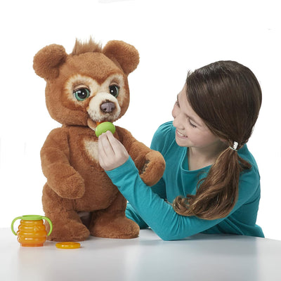 FurReal Cubby, Mein Knuddelbär, interaktives Plüschtier, ab 4 Jahren Braun