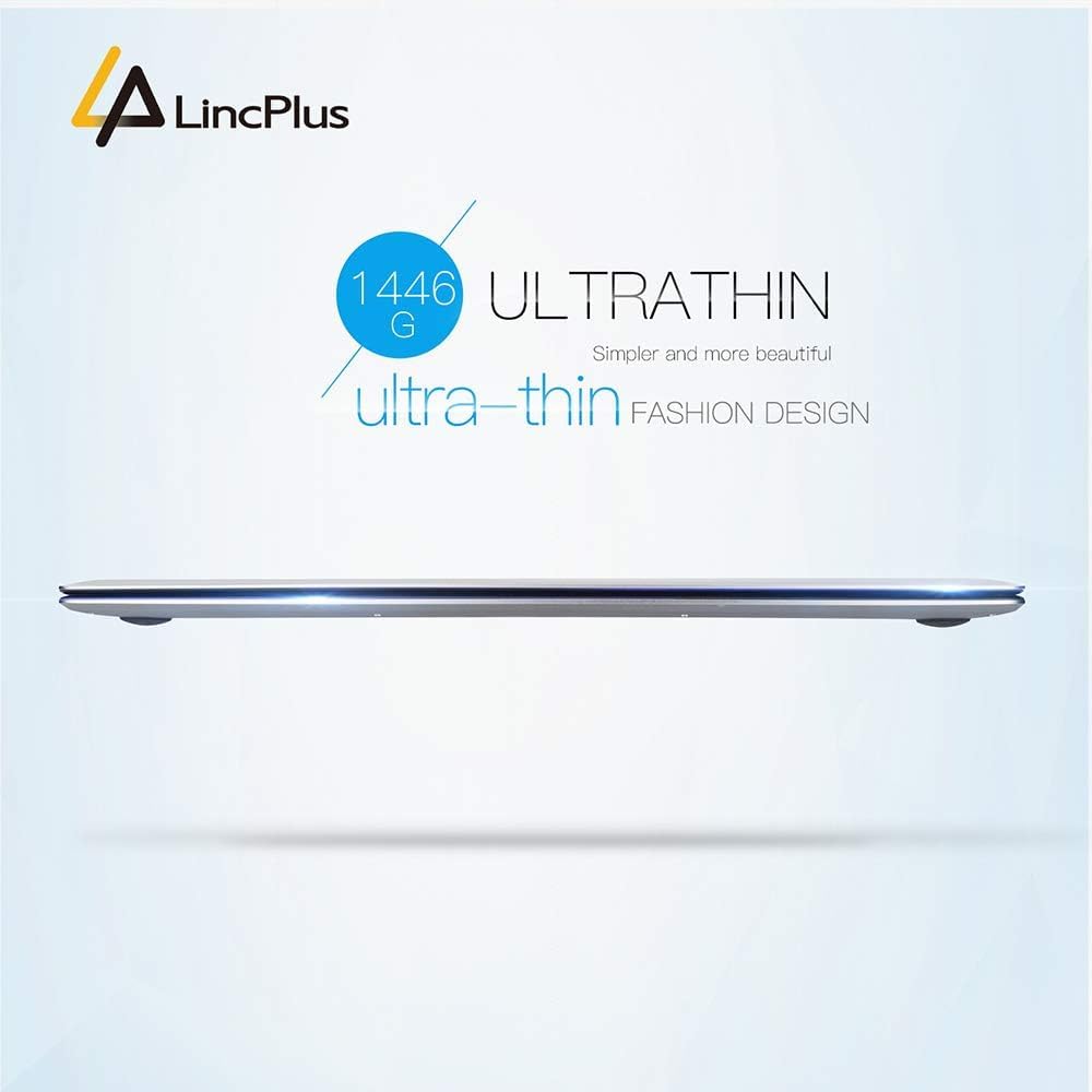 LincPlus 1315E P1 Notebook Full HD 13,3 Zoll Laptop, Intel Celeron N4000 4GB RAM 64GB eMMC lüfterlos