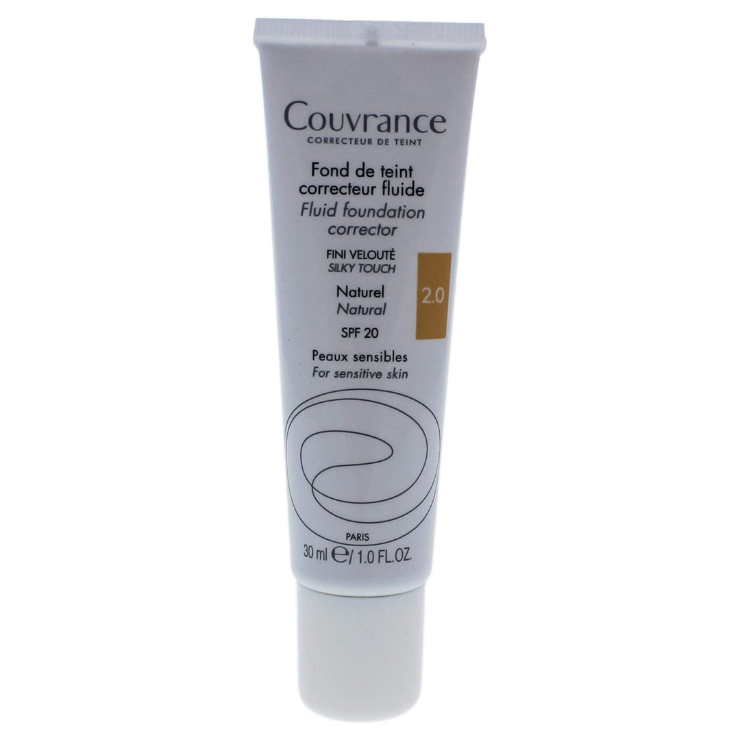 Avène Fluid Foundation Corrector SPF20, 30 ml 30 ml (1er Pack) No Color, 30 ml (1er Pack) No Color